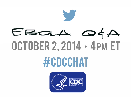 Join the CDC Twitter Chat - Ebola Q&A