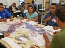 Community members and Tribal Government developing emergency plans.